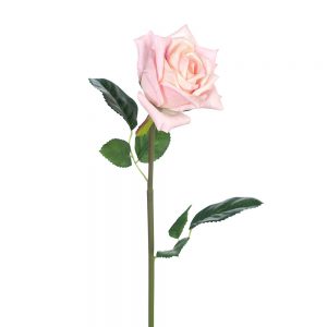 Rose Lola Real Touch Stem Light Pink 46cmL