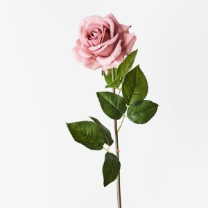 Rose Hanna Real Touch Stem Dusty Pink 75cmL