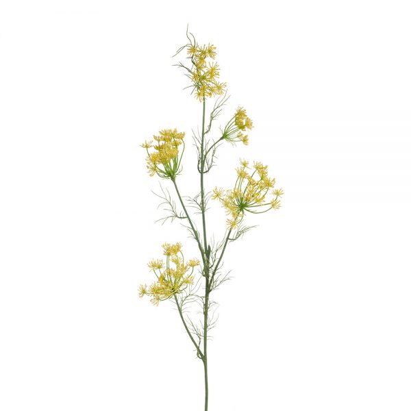 Queen Annes Lace Spray Yellow 122cmL