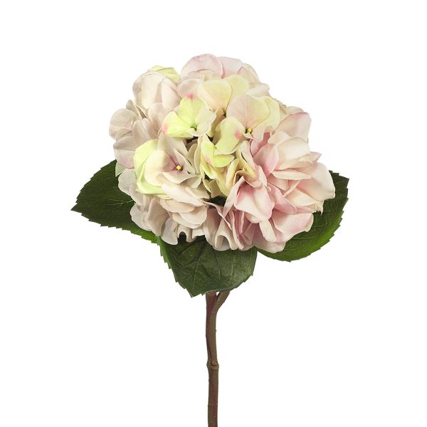 Hydrangea Stem Cream Pink 60cmL